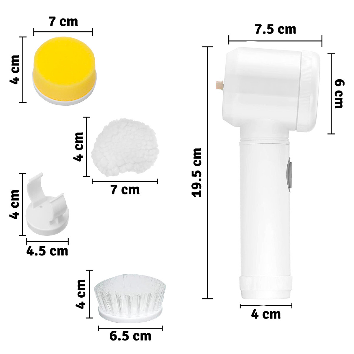 Miniatura 3 de Cepillo Limpieza Electrico CP02